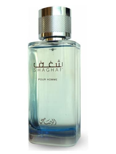 Shaghf Arabian Perfume for Men EDP - Eau De Parfum 100ML (3.4 oz) | Persian Pour Homme Spray | Bold leathery base infused with mystical floral notes | Signature Arabic Scent | by RASASI