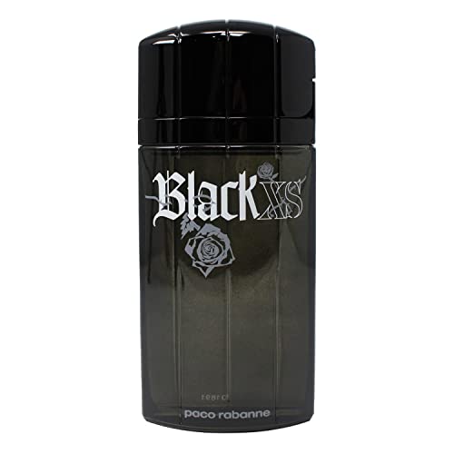 Black XS by Paco Rabanne For Men Eau de Toilette 3.4 FL OZ 100 ML