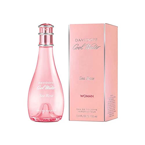 Zino Davidoff Cool Water Sea Rose EDT Spray for Women, 3.4 Ounce