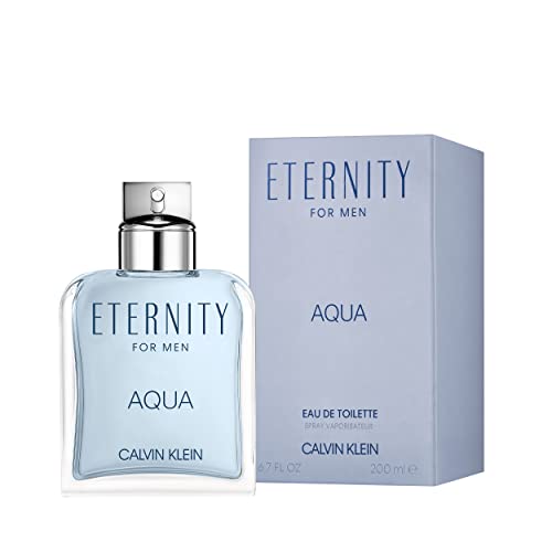 Calvin Klein Eternity for Men Aqua Eau de Toilette, 6.7 Fl Oz