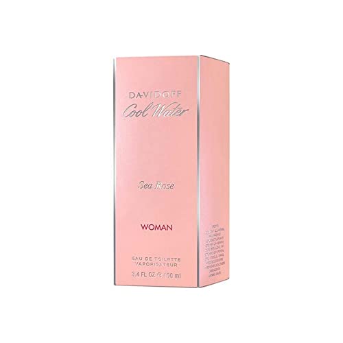 Zino Davidoff Cool Water Sea Rose EDT Spray for Women, 3.4 Ounce