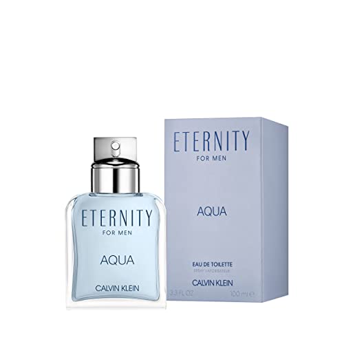 Calvin Klein Eternity for Men Aqua Eau de Toilette, 3.4 Fl Oz