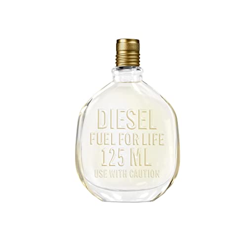 Diesel Fuel for Life Eau de Toilette Spray Perfume for Men, 4.2 Fl. Oz.