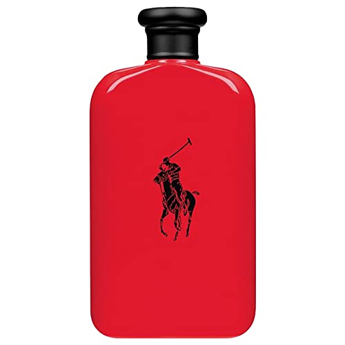 Ralph Lauren - Polo Red - Eau de Toilette - Men's Cologne - Woody & Spicy - With Grapefruit, Saffron, and Redwood - Medium Intensity - 6.7 Fl Oz