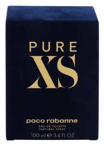 Paco Rabanne Paco Xs Perfume For Men - Floral Woody, Freshly Incandescent Fragrance - Opens With Notes Of Iced Mint And Bergamont - Blended With Lemon And Coriander - Eau De Toilette Spray - 3.4 Oz