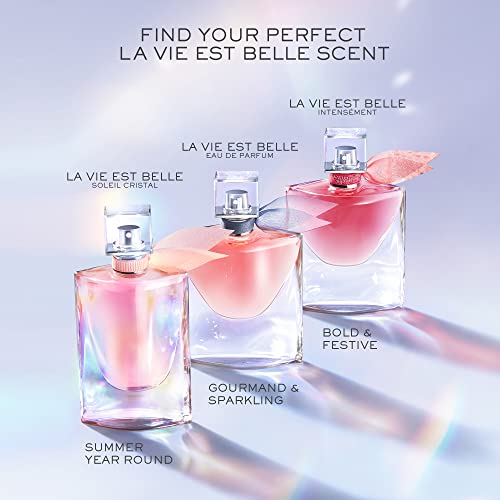 Lancome La Vie Est Belle Intens‚Äö√†√∂¬¨¬©ment Eau de Parfum - Floral & Warm Women's Perfume - With Red Iris & Vanilla - 3.4 Fl Oz