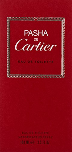 Pasha de Cartier | Eau de Toilette | Fragrance for Men | Classic Fougere Accord with Lavender and Patchouli | 100 mL / 3.3 fl oz