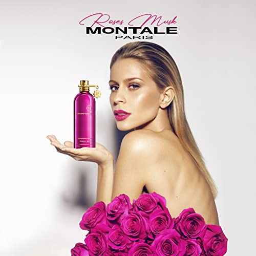 MONTALE Roses Musk Eau de Parfum Spray, 3.3 Fl Oz