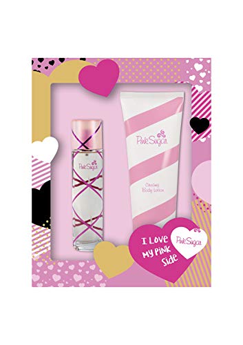 Pink Sugar 2 Piece Set, Eau de Toilette & Body Lotion, 3.4 fl. Oz