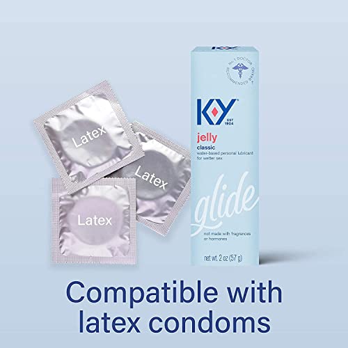 Personal Lubricant, K-Y Jelly Water Based Lube, 2 Ounce (Pack of 6) Personal Lube For Women