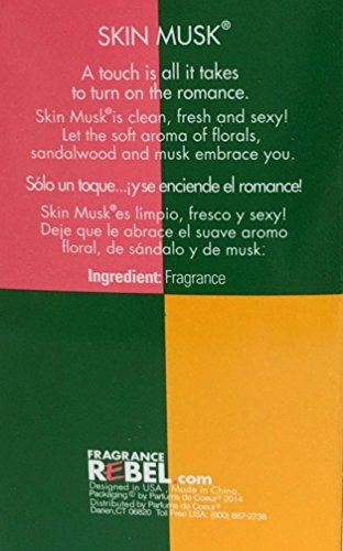 Skin Musk Perfume Oil 0.50 oz (Pack of 4)