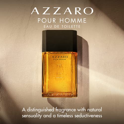Azzaro Pour Homme Eau de Toilette ‚Äö√Ñ√∂‚àö√ë‚àö√Ü Mens Cologne ‚Äö√Ñ√∂‚àö√ë‚àö√Ü Fougere, Aromatic & Woody Fragrance, 6.7 Fl Oz