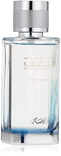 Shaghf Arabian Perfume for Men EDP - Eau De Parfum 100ML (3.4 oz) | Persian Pour Homme Spray | Bold leathery base infused with mystical floral notes | Signature Arabic Scent | by RASASI