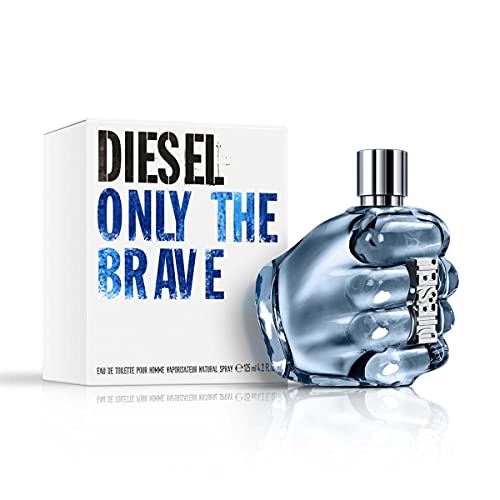 Diesel Only The Brave Eau De Toilette Spray Cologne for Men, 6.7 Ounce
