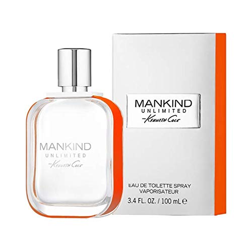 Kenneth Cole Mankind Unlimited Eau de Toilette Cologne for Men, 3.4 Fl Oz