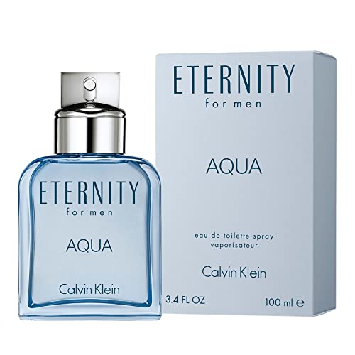 Calvin Klein Eternity for Men Aqua Eau de Toilette, 3.4 Fl Oz