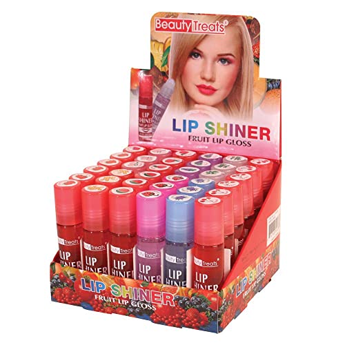 Beauty Treats Lip Shiner Roll-On Fruit Lip Gloss (36 PCS)