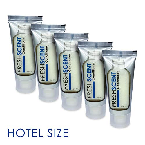 Freshscent Conditioner 1oz (288 Pack) Hotel Travel Size, Bulk Amenities and Toiletries for Hospitality
