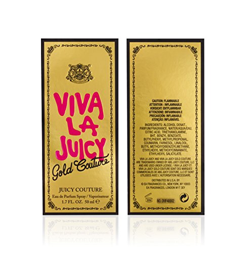 Juicy Couture Viva La Juicy Gold Couture, 1.7 Fl Oz, perfume for women