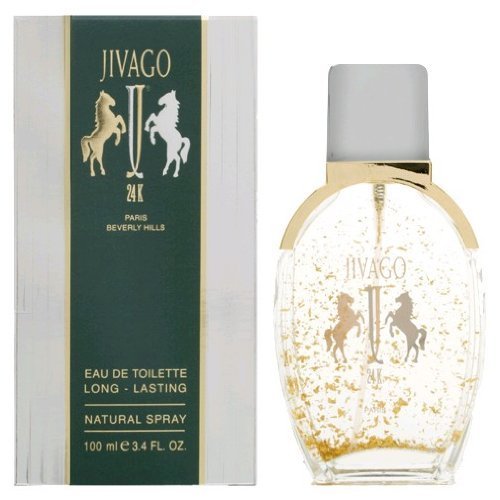 Jivago 24k By Jivago For Men. Eau De Toilette Spray 3.4 Ounces (Pack of 2)