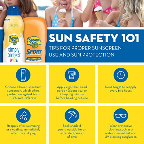 Banana Boat Sunscreen Sport Performance Broad Spectrum Sun Care Sunscreen Lip Balm - SPF 50, 0.15 Ounce (Pack of 24)